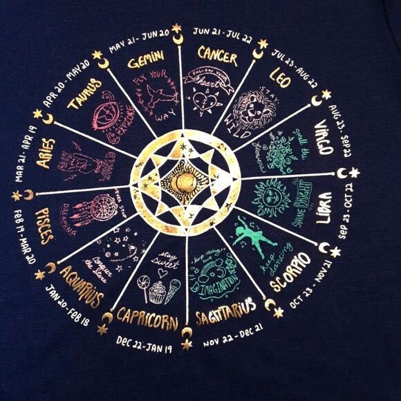 Mudd SO Tip Toe T-shirts Mystical Short Sleeved Set‎ of 3 Size 6-8 - Picture 6 of 9